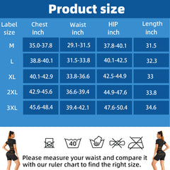 Sauna Suit For Women Weight Loss Workout Sweat Vest Waist Trainer Plus Size Shirt Gym Slimming Shapewear Full Body