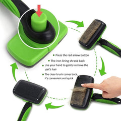 Self Cleaning Dog Brush - Shop Rite Pro