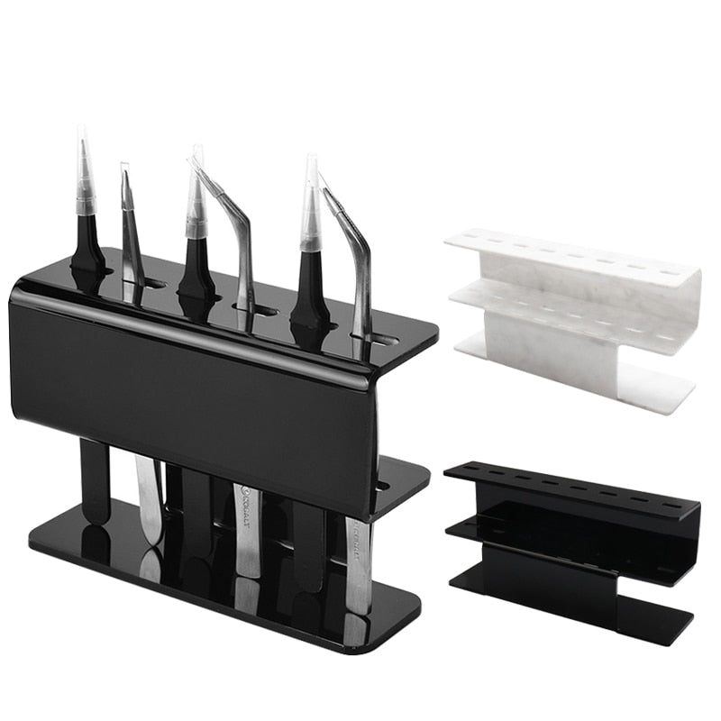 Acrylic Eyelash Tweezers Holder - Shop Rite Pro