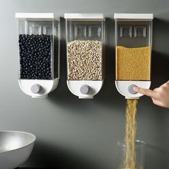 Wall-Mounted Kitchen Multi-Grain Sealed Jars - Shop Rite Pro