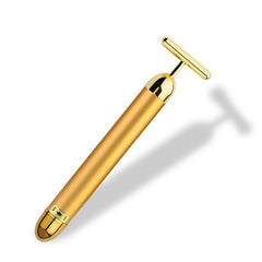 Energy 24K Gold T Beauty Bar Facial Roller Massager - Shop Rite Pro