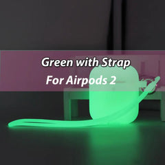 Glow-in-the-Dark Silicone Case for Apple AirPods Pro: Shockproof Protection