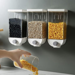 Wall-Mounted Kitchen Multi-Grain Sealed Jars - Shop Rite Pro