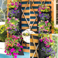 Vertical Hanging Garden Flower Pots - Shop Rite Pro