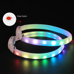 Pet Dog Collar Night Safety Flashing Glow - Shop Rite Pro