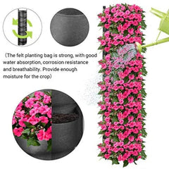 Vertical Hanging Garden Flower Pots - Shop Rite Pro