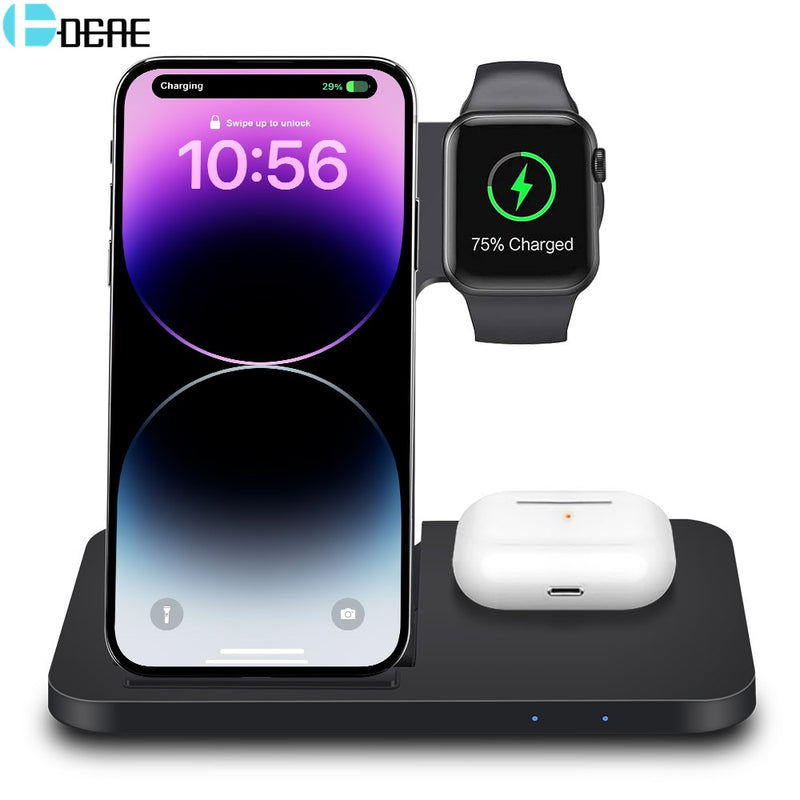 3in1 Wireless Fast Charger Dock Station - Shop Rite Pro