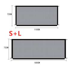 Black Foldable Protection Pet Safety Gate - Shop Rite Pro