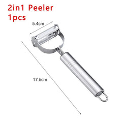 Stainless Steel Kitchen Vegetable Peeler - Shop Rite Pro