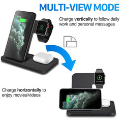 3in1 Wireless Fast Charger Dock Station - Shop Rite Pro