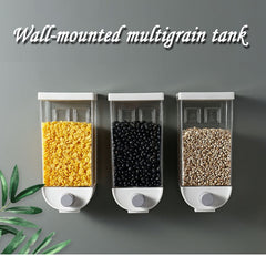 Wall-Mounted Kitchen Multi-Grain Sealed Jars - Shop Rite Pro