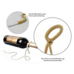 Suspended Rope Wine Bottle - Shop Rite Pro